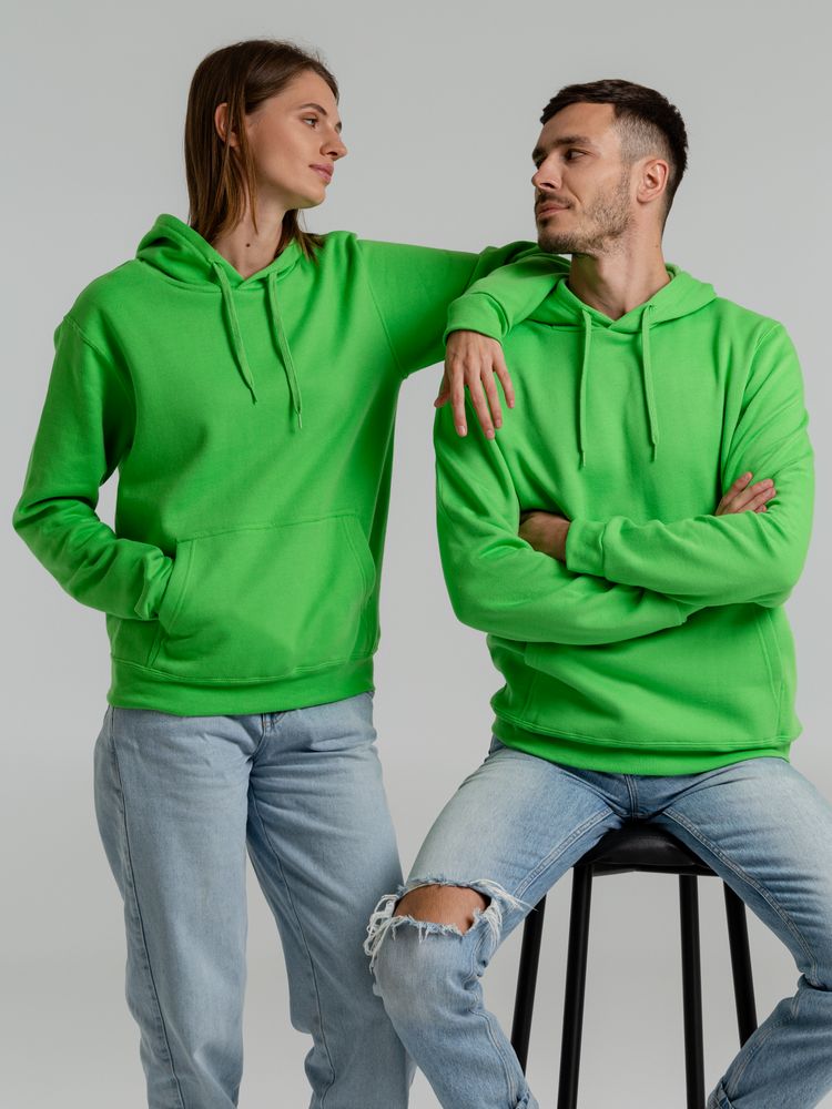 Толстовка с капюшоном Snake II зеленое яблоко / Миниатюра WWW (1000)