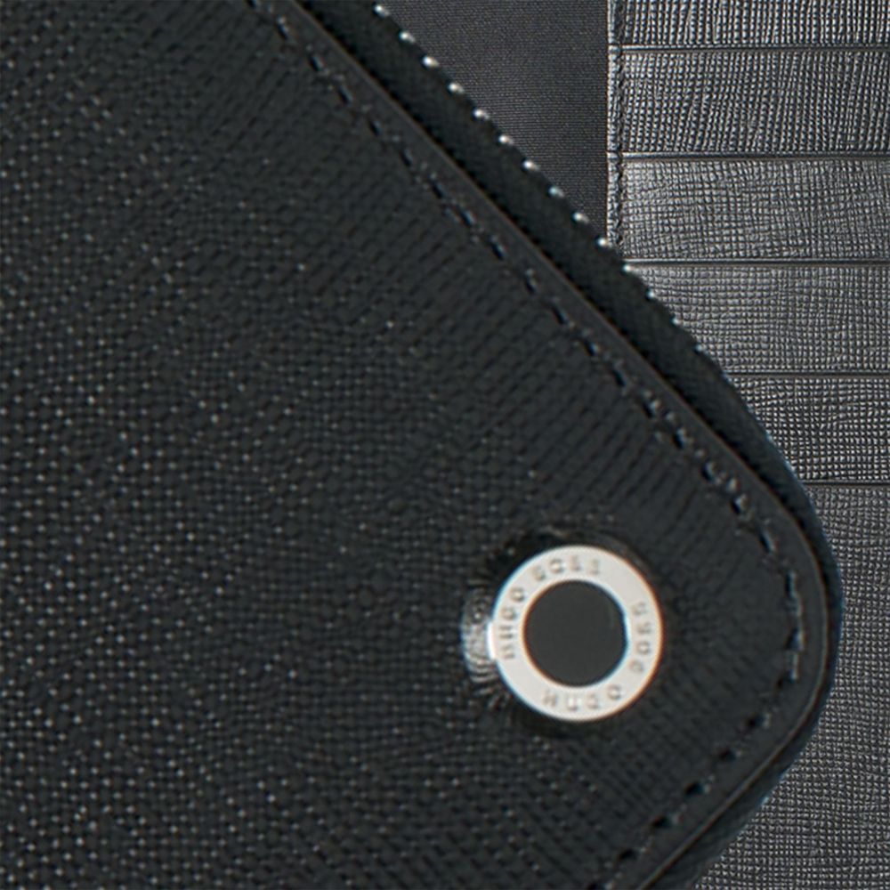 Набор Hugo Boss: папка, брелок и ручка, черный / Миниатюра WWW (1000)