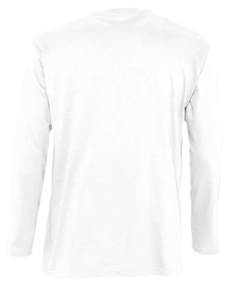 Футболка с длинным рукавом Monarch 150, белая / Миниатюра WWW (1000)