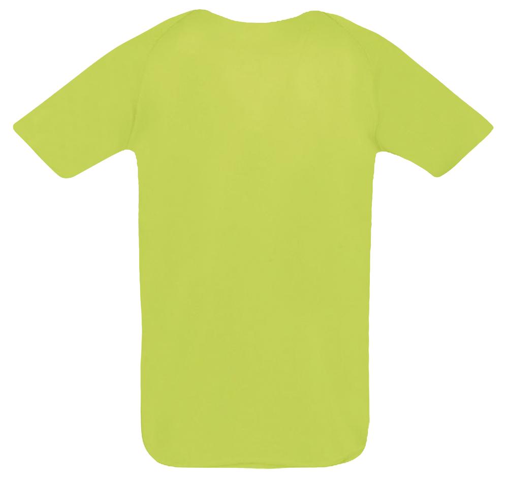 Футболка унисекс Sporty 140, зеленое яблоко / Миниатюра WWW (1000)