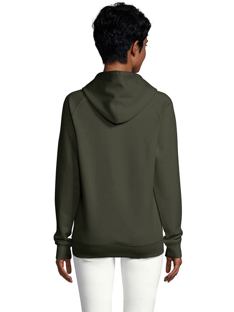 Толстовка унисекс Stellar, хаки / Миниатюра WWW (1000)