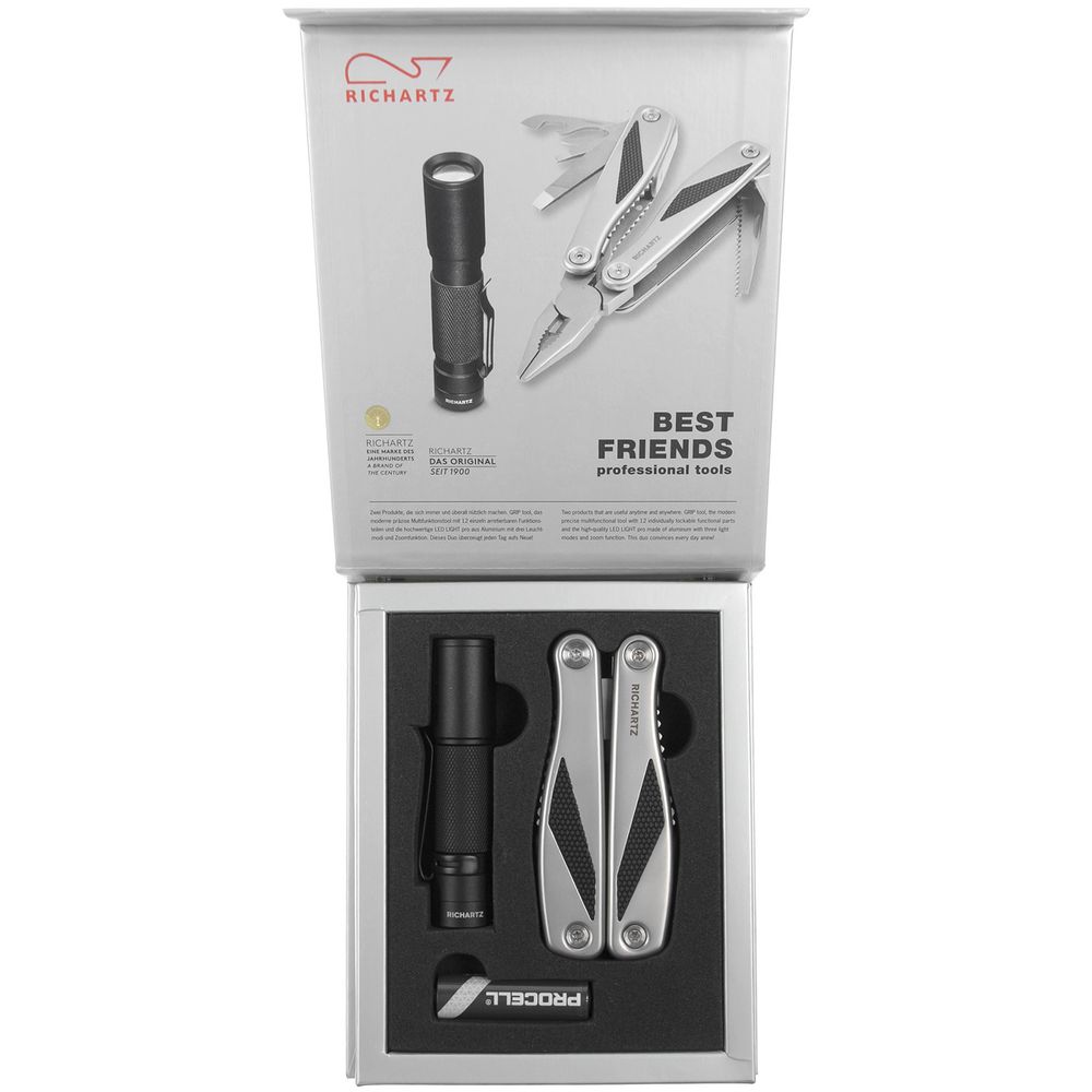 Набор мультиинструмент и фонарик Best Friends / Миниатюра WWW (1000)