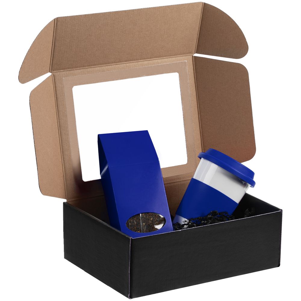 Набор «Чайная пауза», синий / Миниатюра WWW (1000)