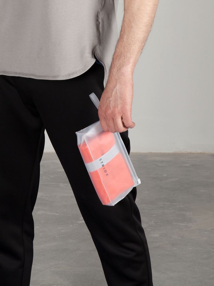 Спортивное полотенце Vigo Small, черное / Миниатюра WWW (1000)