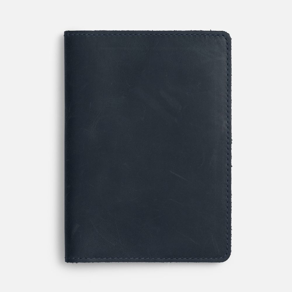 Обложка для паспорта inStream, синяя / Миниатюра WWW (1000)