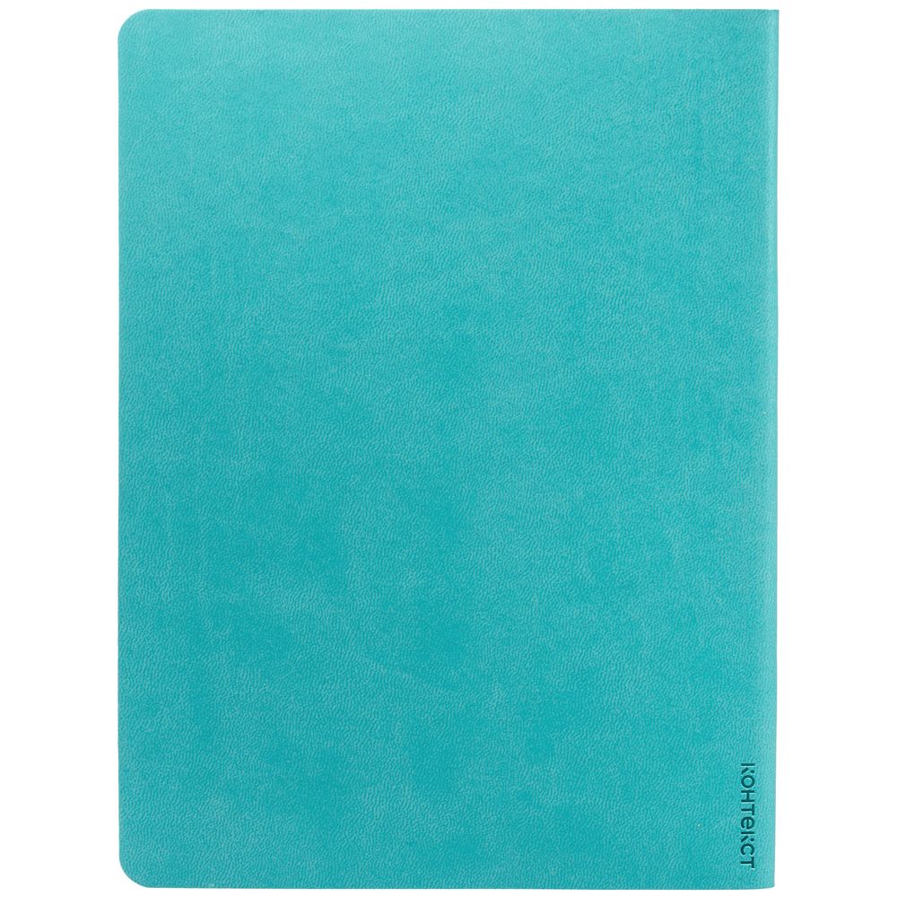 Блокнот Verso в клетку, бирюзовый / Миниатюра WWW (1000)