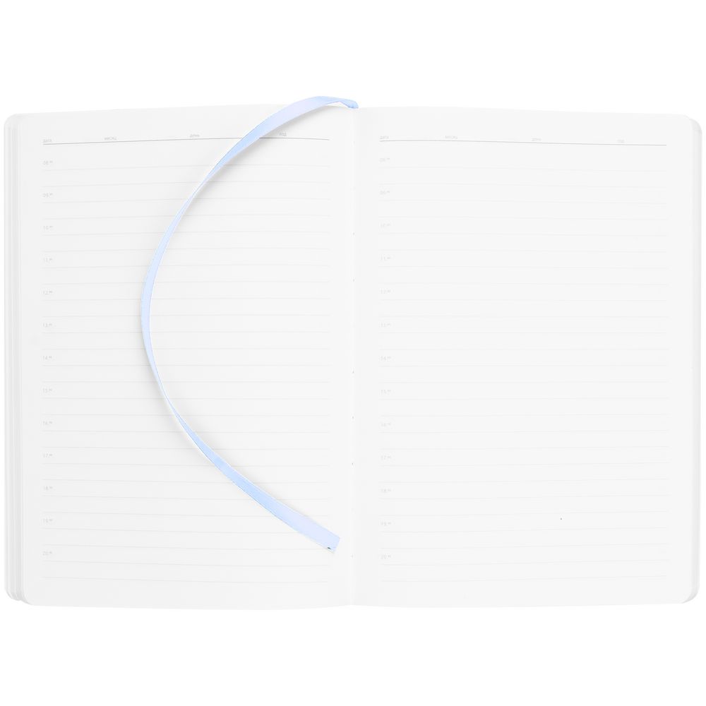 Ежедневник Vale, недатированный, голубой / Миниатюра WWW (1000)