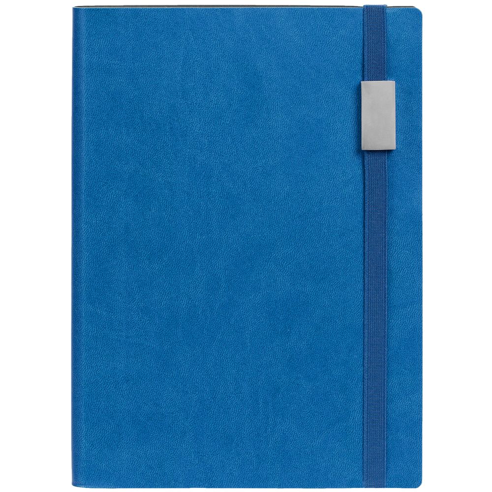 Ежедневник Vivian Metal, недатированный, синий / Миниатюра WWW (1000)