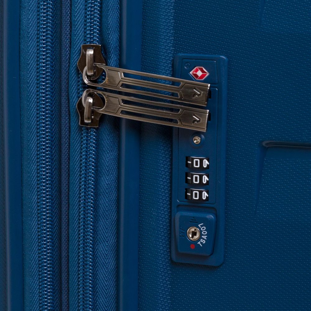 Чемодан Skyline M, синий / Миниатюра WWW (1000)