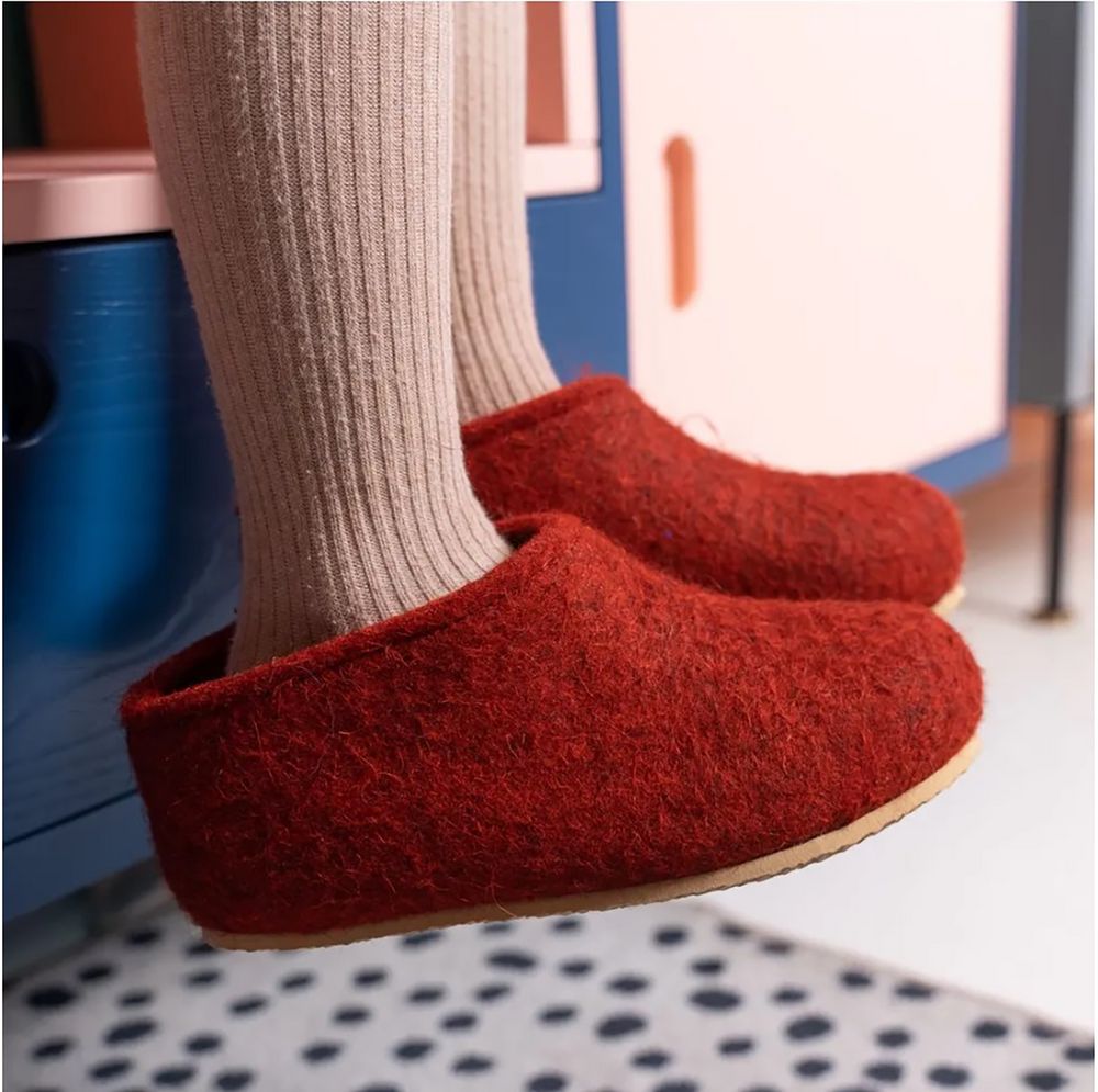 Домашние валенки Cant, красно-коричневые (терракот) / Миниатюра имиджевого (1000)