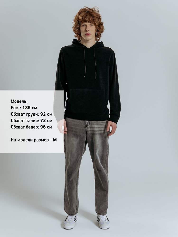 Худи унисекс Prima Vista, черное / Миниатюра модельного (1000)
