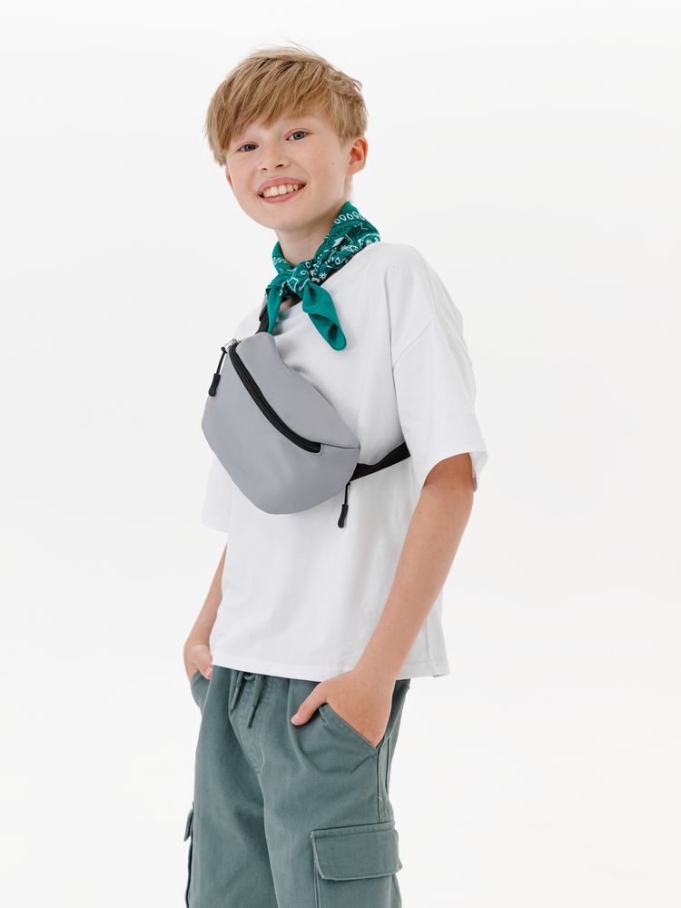 Детская поясная сумка Sonrisa, серая / Миниатюра WWW (1000)