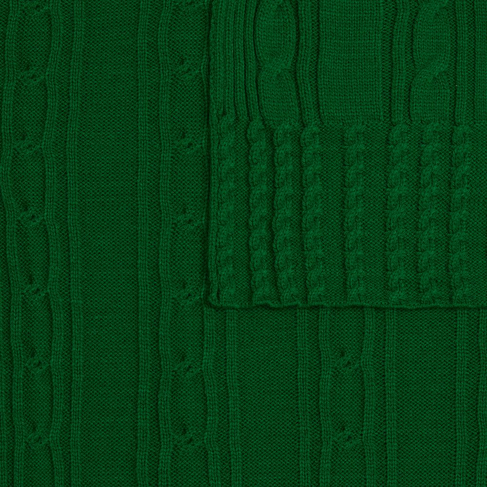 Плед Remitti, глубокий зеленый / Миниатюра WWW (1000)