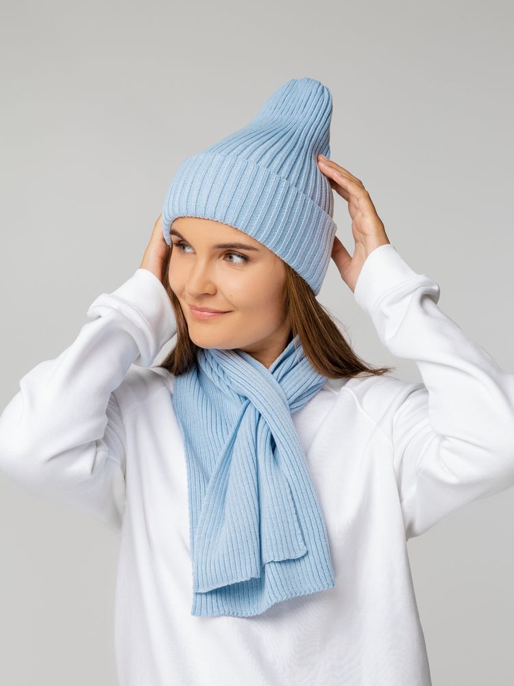 Шапка Yong, голубая / Миниатюра WWW (1000)