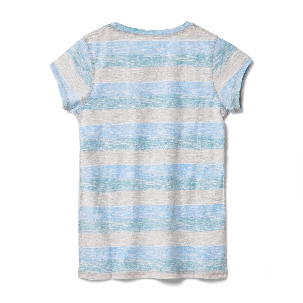 Футболка женская Rayet Lady двусторонняя, голубая с зеленым / Миниатюра WWW (1000)