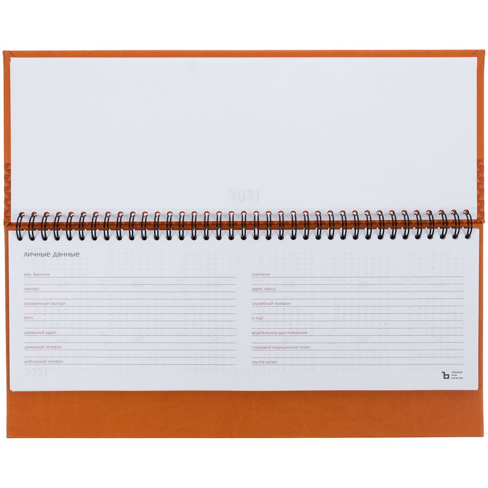 Планинг Brand, датированный, оранжевый / Миниатюра WWW (1000)