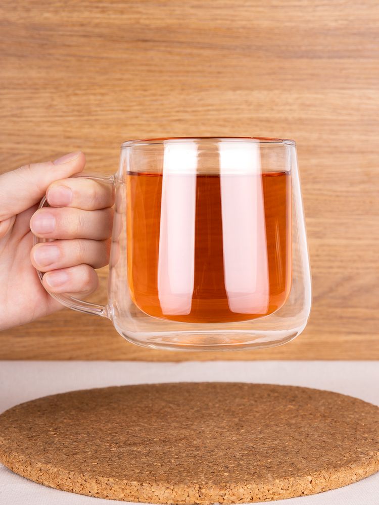 Чашка с двойными стенками Glass First / Миниатюра WWW (1000)