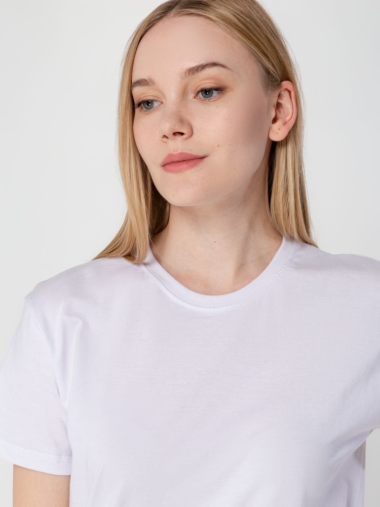 Футболка унисекс T-Bolka 160, белая / Миниатюра WWW (1000)