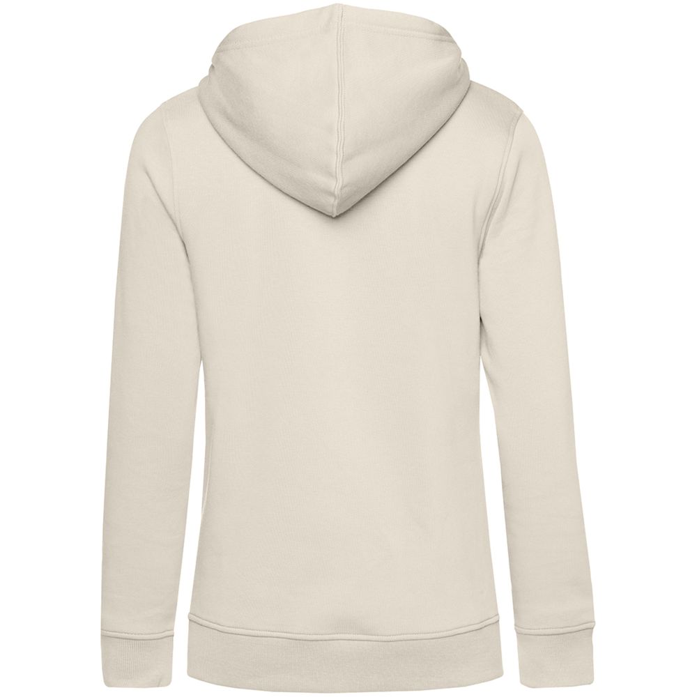 Толстовка с капюшоном женская BNC Organic, молочно-белая / Миниатюра WWW (1000)