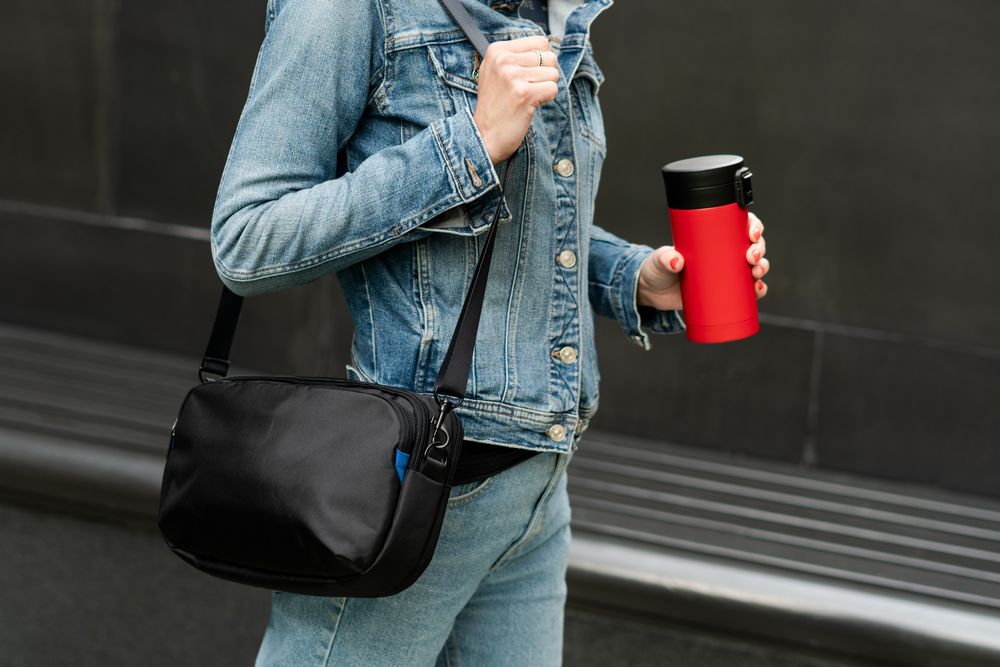 Сумка для документов onBoard, черная / Миниатюра WWW (1000)