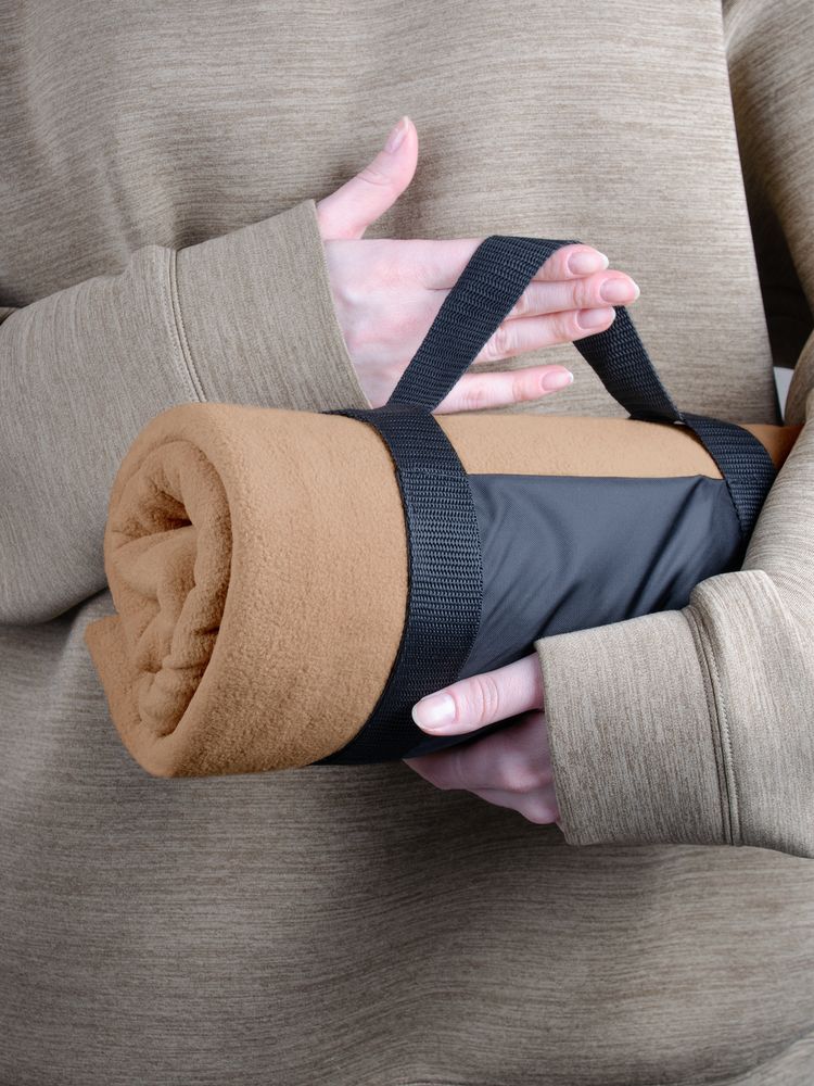 Дорожный плед Voyager, бежевый / Миниатюра WWW (1000)