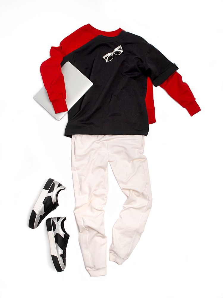 Свитшот унисекс Kosmos 2.0, красный / Миниатюра WWW (1000)