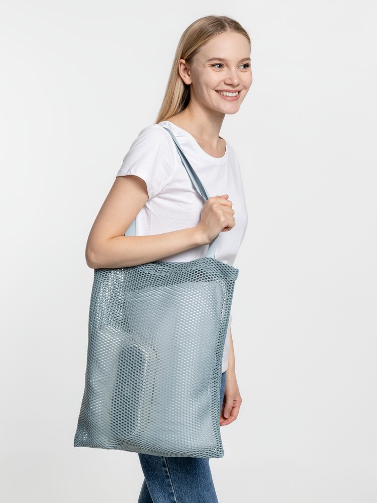 Шопер Verkko, серо-голубой / Миниатюра WWW (1000)