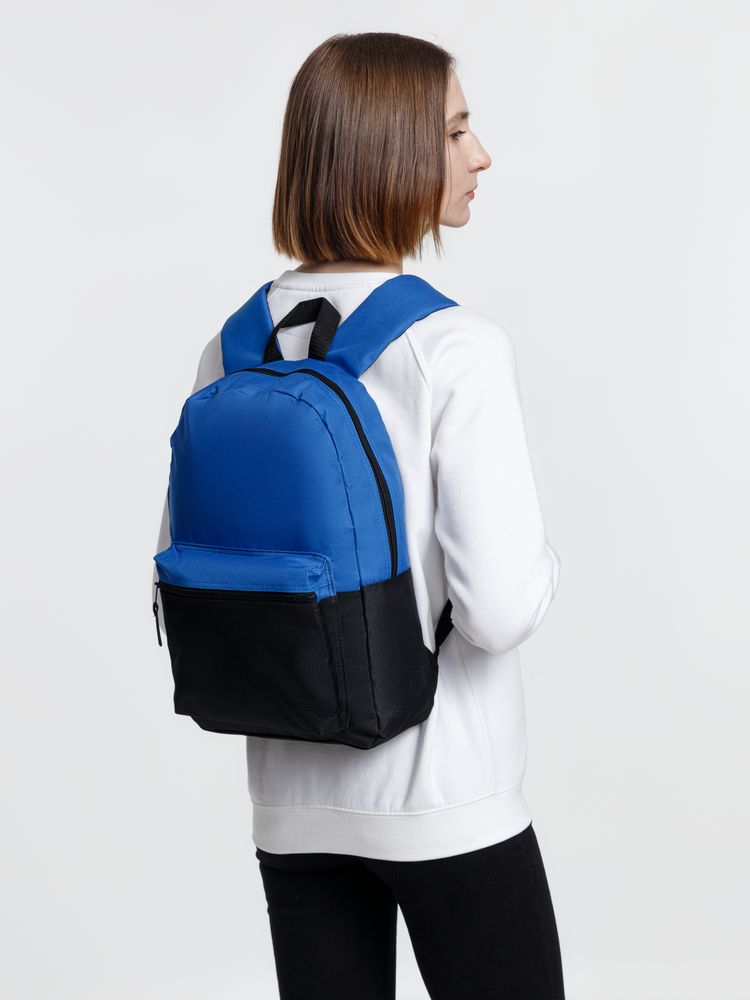 Рюкзак Base Up, черный с синим / Миниатюра модельного (1000)