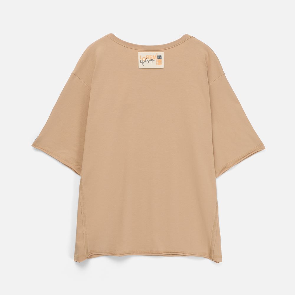 Лейбл хлопковый Doni, XL, неокрашенный / Миниатюра нанесения (1000)