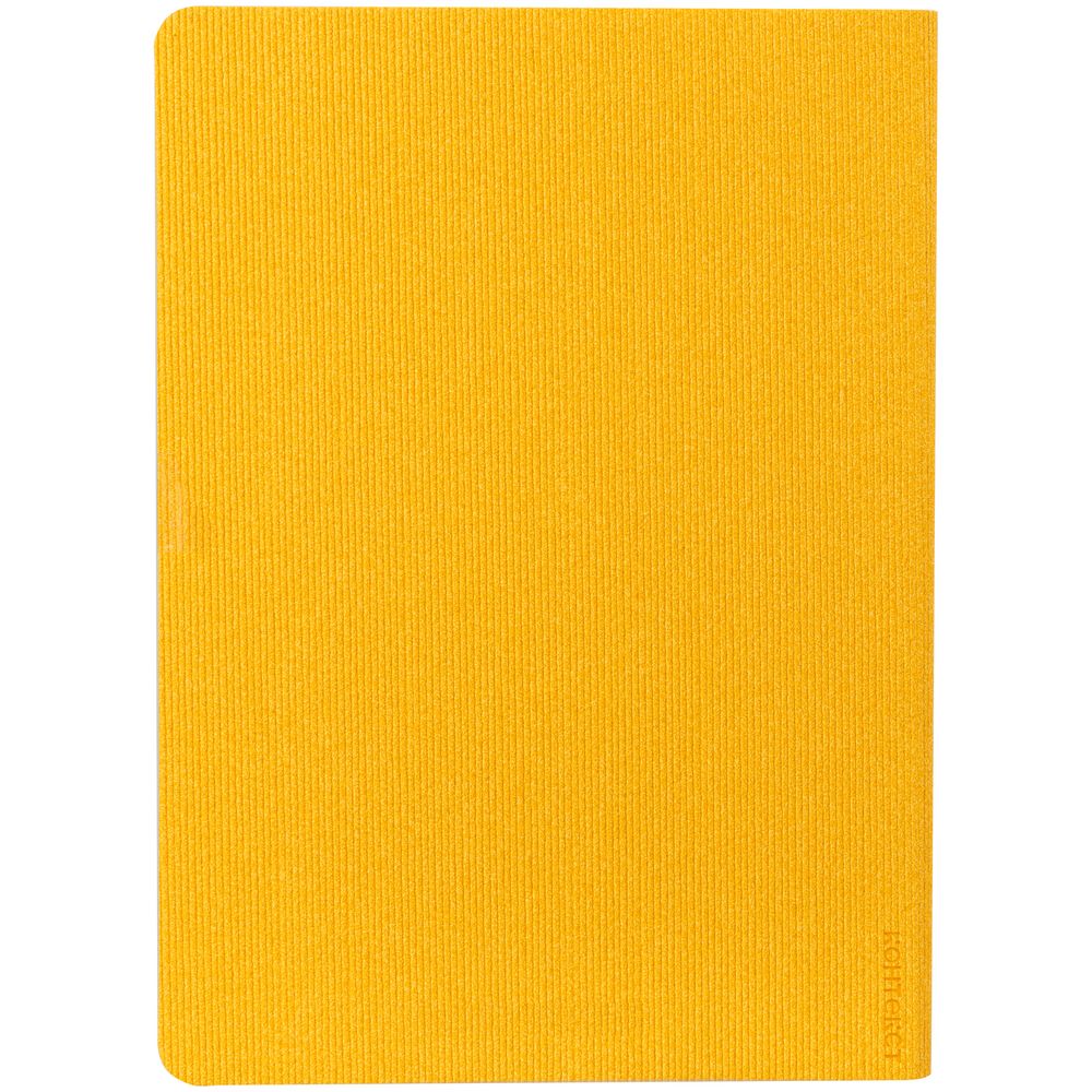 Ежедневник Ridge, недатированный, желтый / Миниатюра WWW (1000)