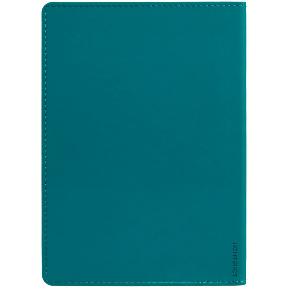 Ежедневник Tact, недатированный, бирюзовый / Миниатюра WWW (1000)