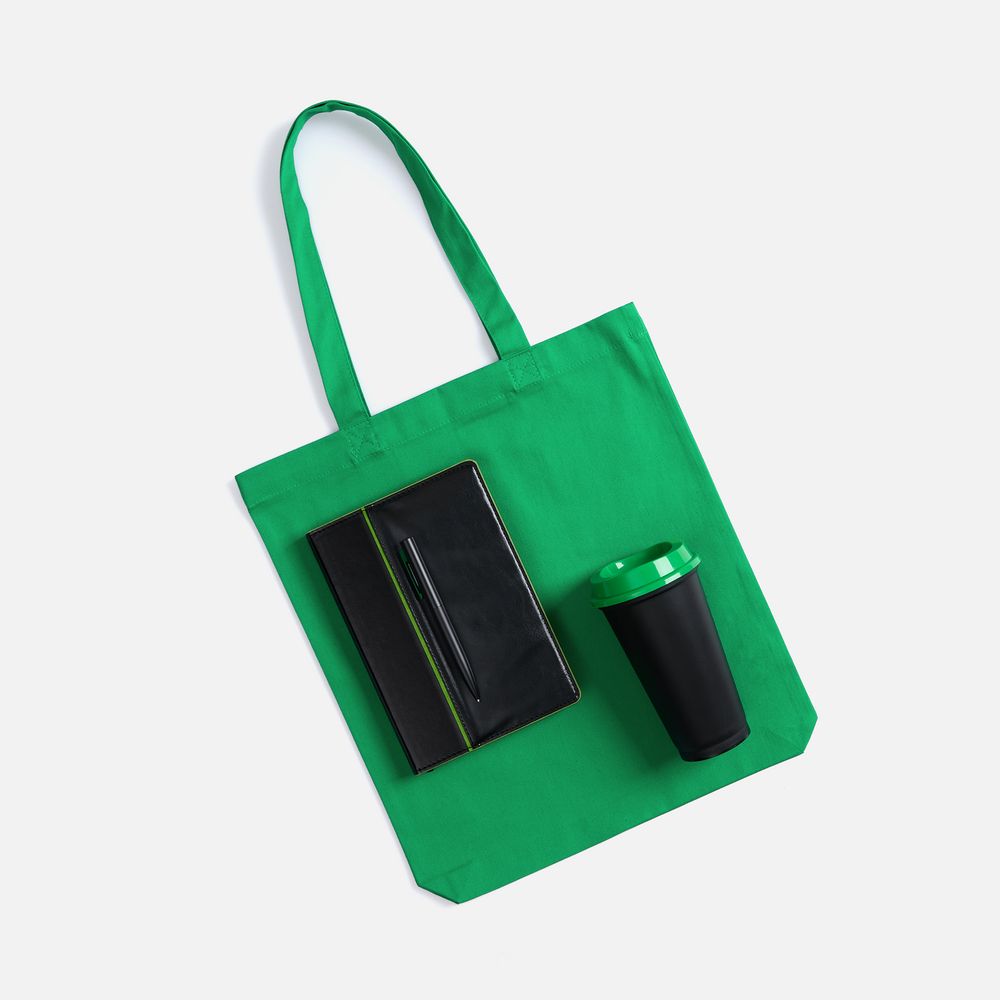 Набор Alanis, черный с зеленым / Миниатюра WWW (1000)