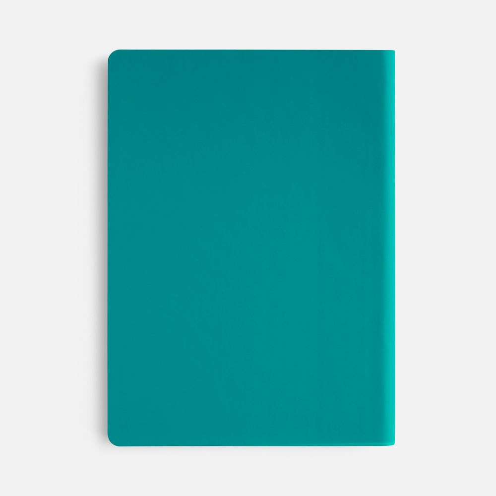 Ежедневник Flex Shall New, недатированный, бирюзовый / Миниатюра WWW (1000)