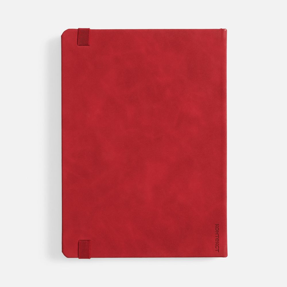 Ежедневник Urban Metal, недатированный, красный / Миниатюра WWW (1000)