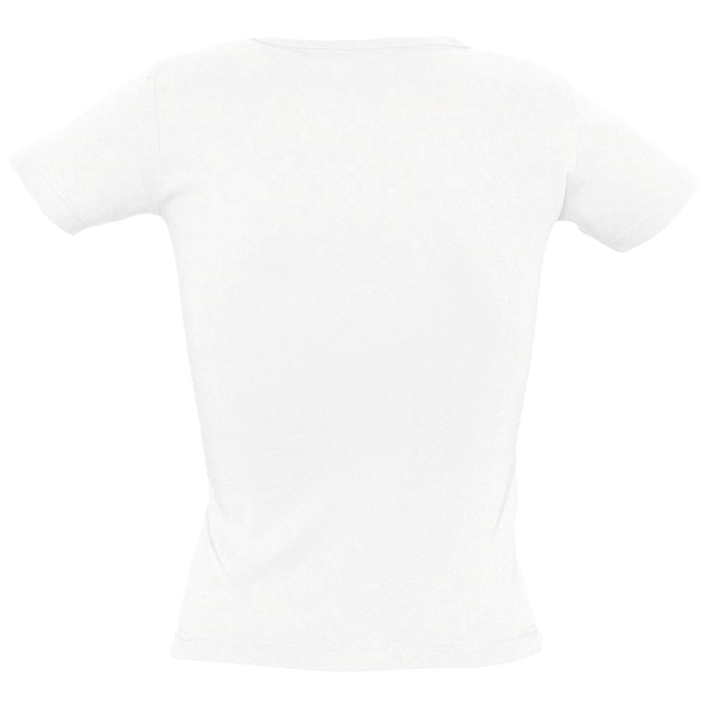 Футболка женская с круглым вырезом Lady 220 белая / Миниатюра WWW (1000)