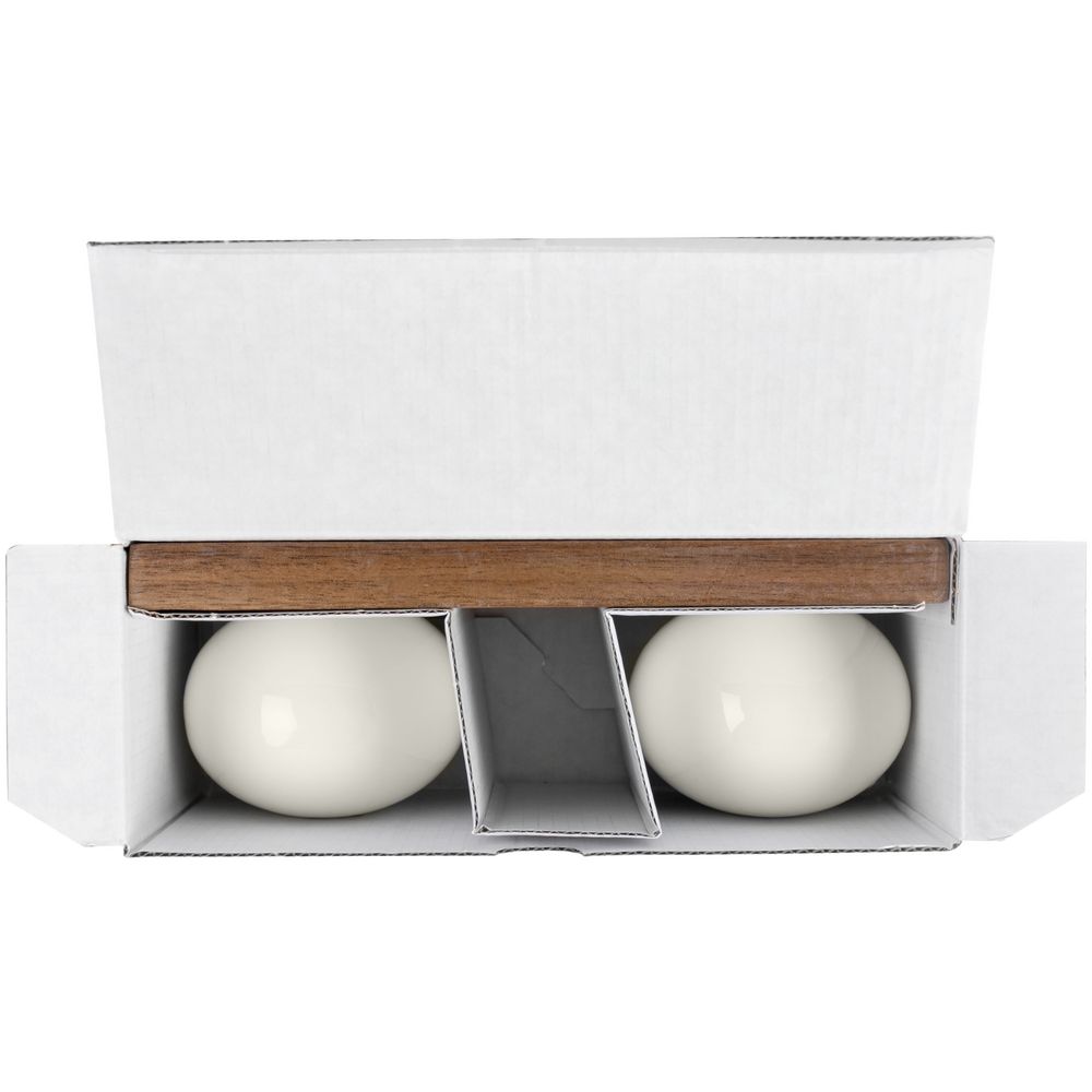 Набор из солонки и перечницы Piacente, белый / Миниатюра WWW (1000)