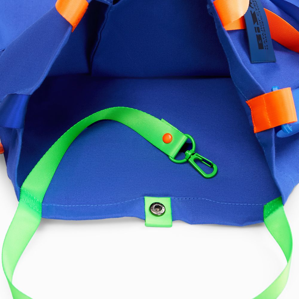 Основа для сумки для покупок В4, синяя / Миниатюра нанесения (1000)