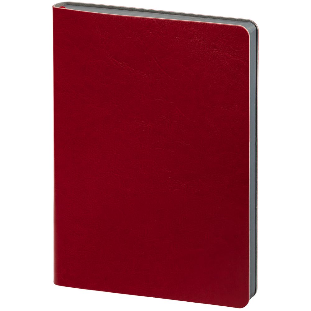 Ежедневник Slip, недатированный, красный с серым / Миниатюра WWW (1000)