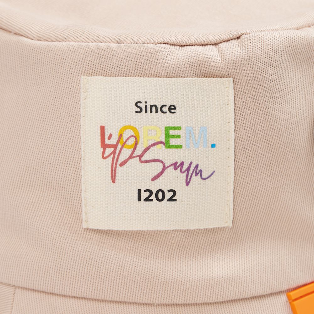 Лейбл хлопковый Doni, L, неокрашенный / Миниатюра нанесения (1000)