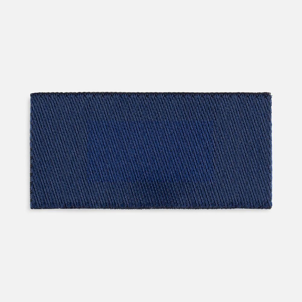 Лейбл тканевый Epsilon, XXS, темно-синий