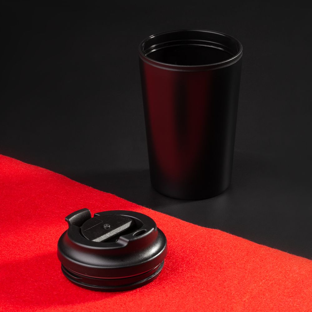 Термостакан Kuppi, черный / Миниатюра WWW (1000)