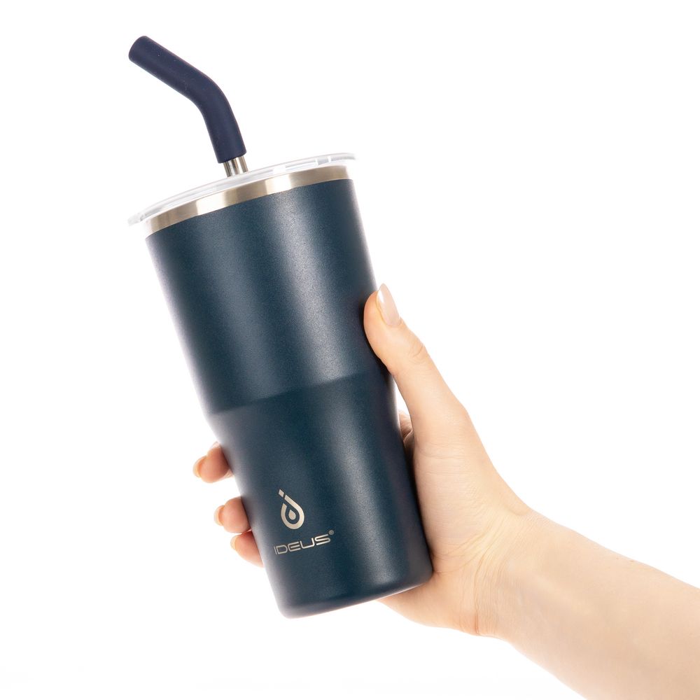 Термостакан Sapporo М, темно-синий / Миниатюра WWW (1000)