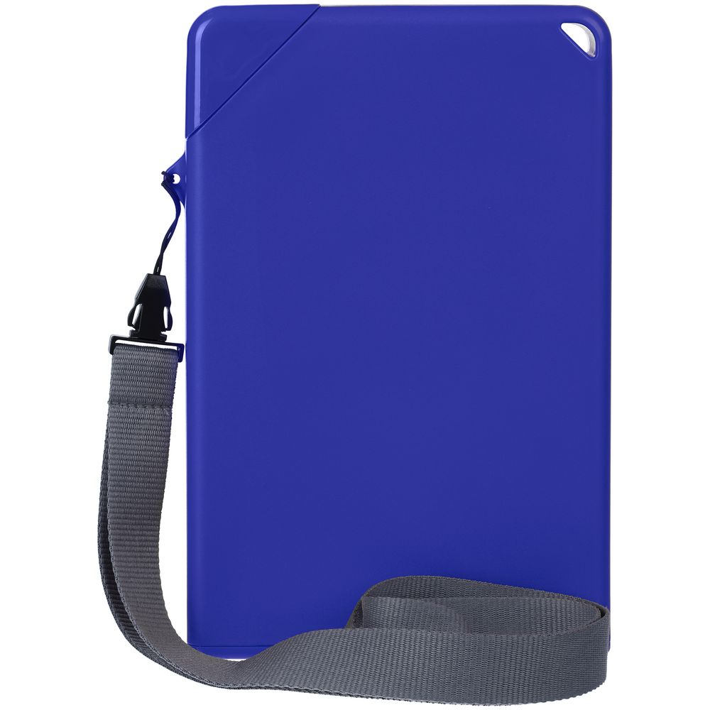 Плоская бутылка для воды Flacon, синяя / Миниатюра WWW (1000)