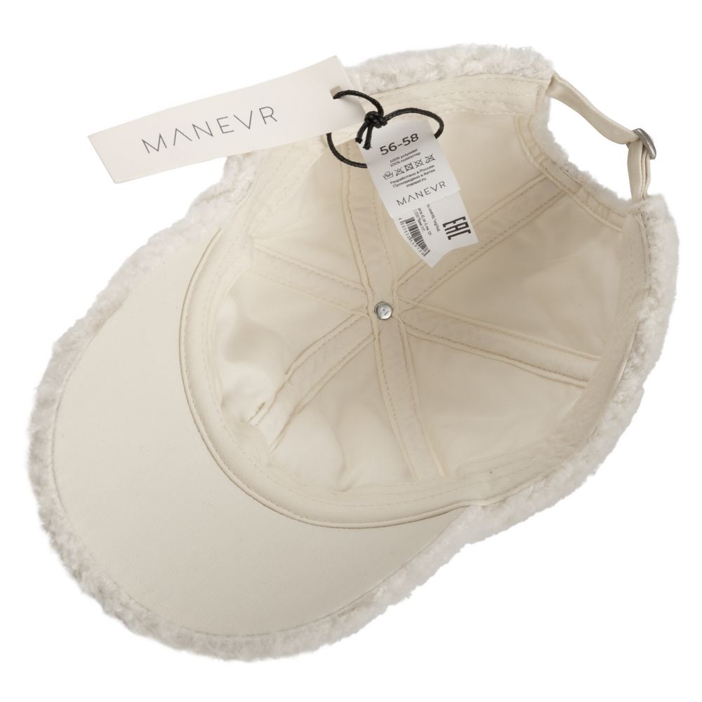 Бейсболка Oblako, молочно-белая / Миниатюра WWW (1000)