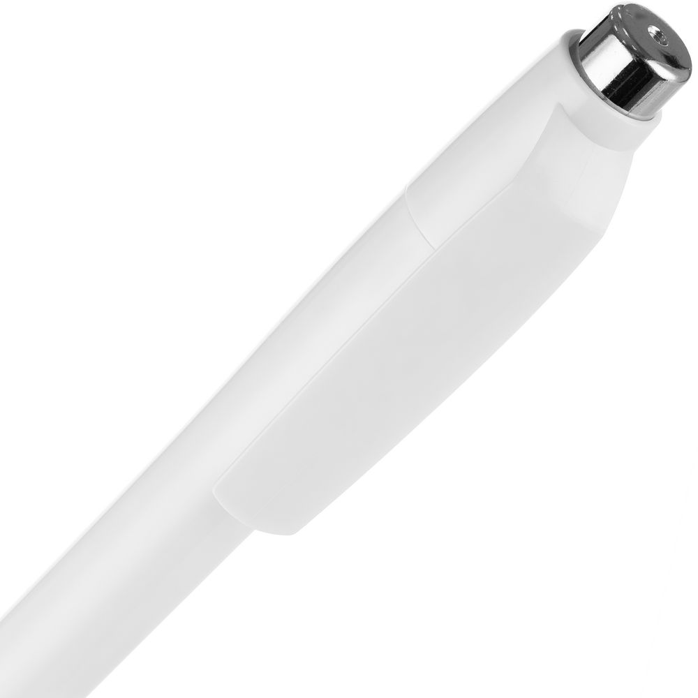 Ручка шариковая Klippa, белая / Миниатюра WWW (1000)