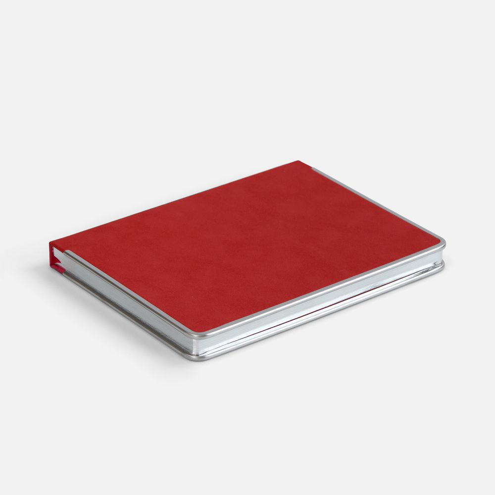 Ежедневник Metal Frame на заказ, датированный, красный / Миниатюра WWW (1000)