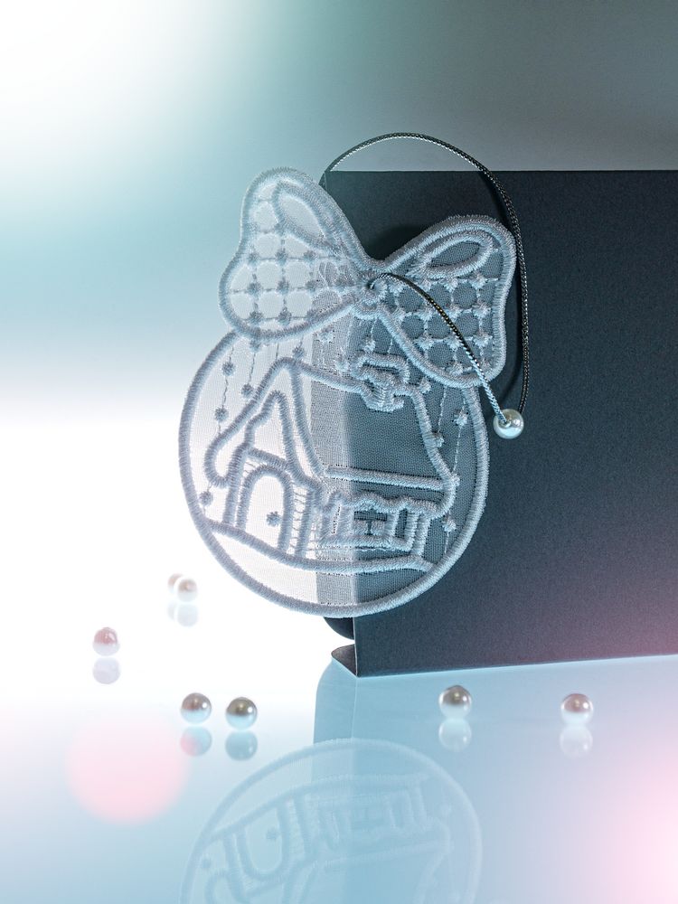 Подвеска вышивная «Домик» в конверте / Миниатюра WWW (1000)