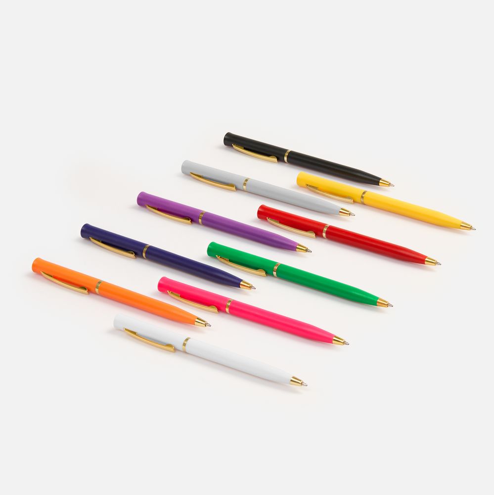 Ручка шариковая Euro Gold, красная / Миниатюра WWW (1000)