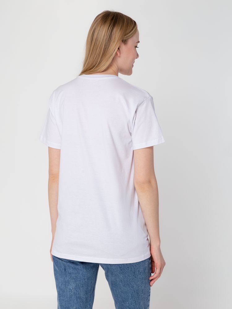 Футболка унисекс T-Bolka 160, белая / Миниатюра WWW (1000)