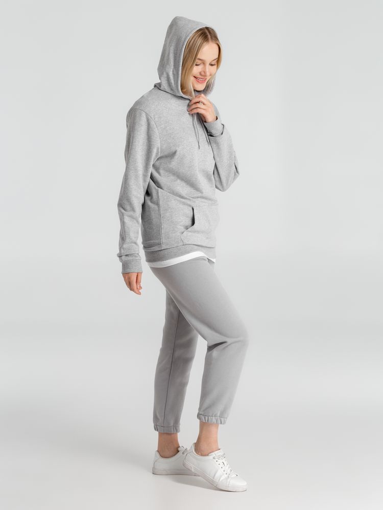 Толстовка с капюшоном унисекс Hoodie, серый меланж / Миниатюра WWW (1000)